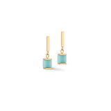 Coeur De Lion | Precious Statement Earrings in Gentle Pastel