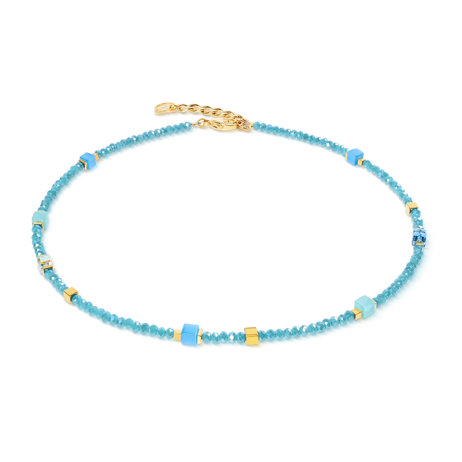 Coeur De Lion | Joyful Colours Flex Bracelet - Turquoise