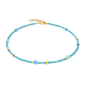 Coeur De Lion | Joyful Colours Flex Bracelet - Turquoise