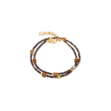 Coeur De Lion | Joyful Colours Flex Bracelet - Brown