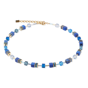 Coeur De Lion | GEOcube Iconic Precious Necklace in Blue