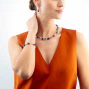Coeur De Lion | GEOcube Iconic Precious Necklace in Blue