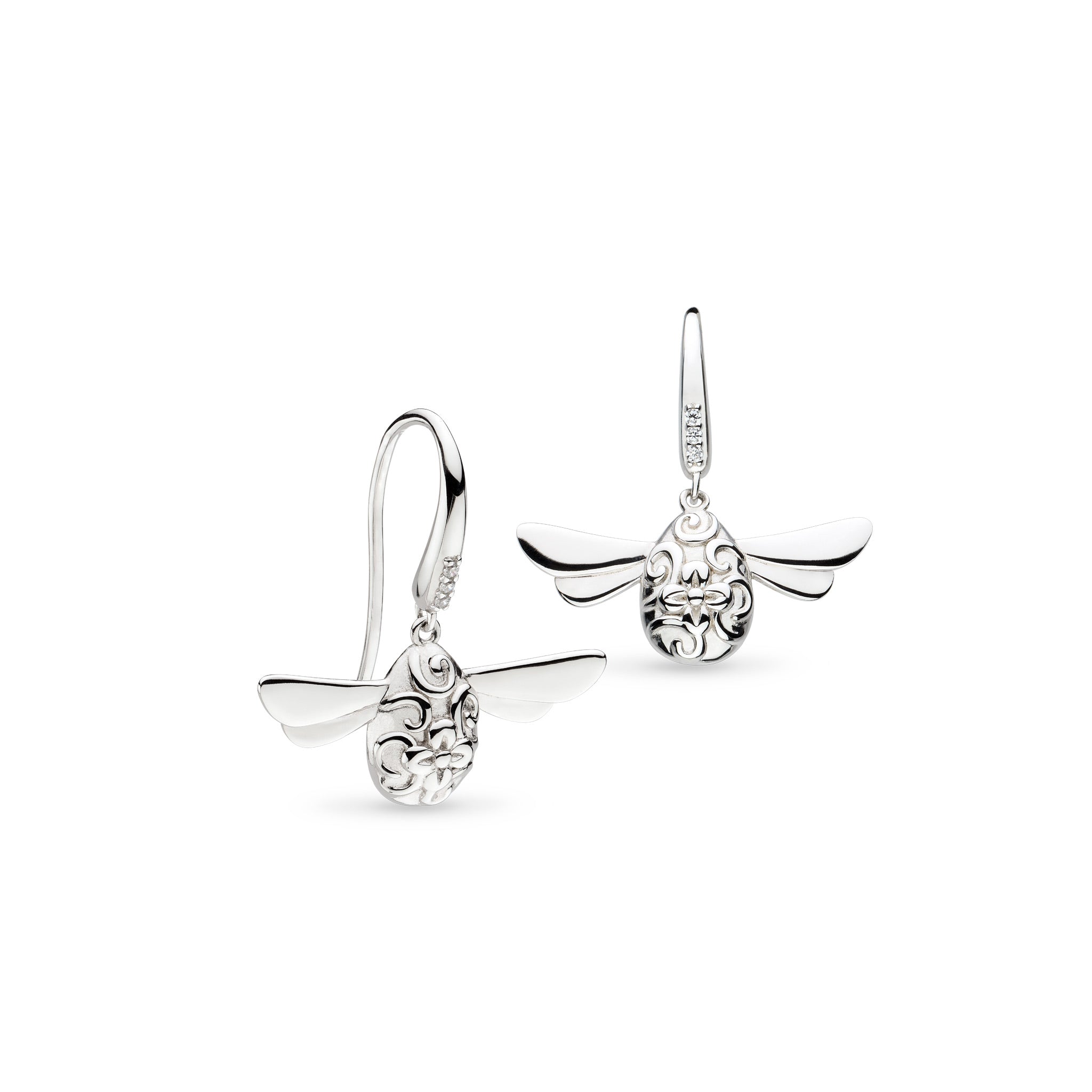Kit Heath | Blossom Flyte Honey Bee Glitz Drop Earrings