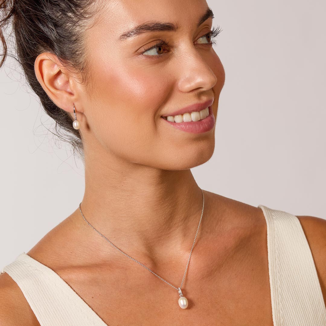 Kit Heath | Revival Pearl Glitz Drop Earrings