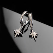 Kit Heath | North Star Hinged Drop Earrings