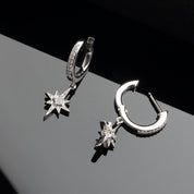 Kit Heath | North Star Hinged Drop Earrings