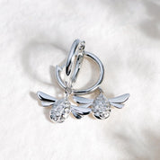 Kit Heath |  Blossom Flyte Honey Bee Hoop Earrings