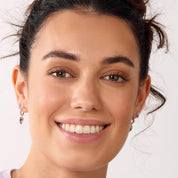 Kit Heath | Desire Mini Heart Semi Hoop Drops