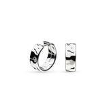 Kit Heath | Mirage Reflect Wide hinged Hoop Earrings