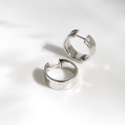 Kit Heath | Mirage Reflect Wide hinged Hoop Earrings