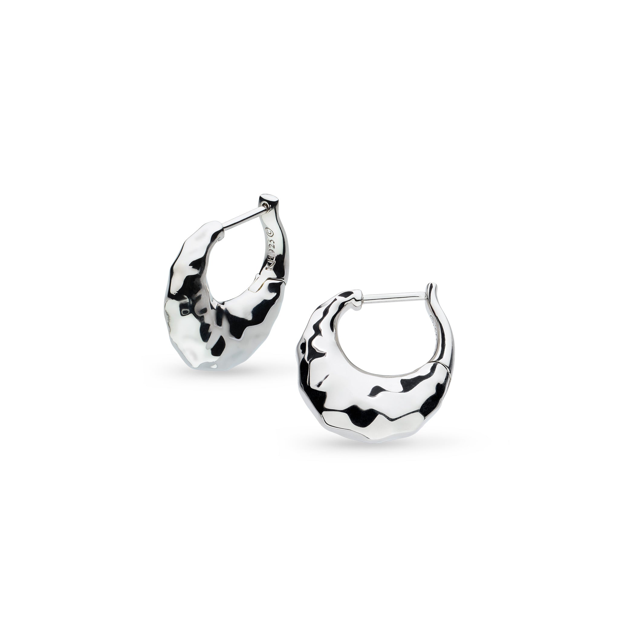 Kit Heath | Mirage Reflect Hinged Hoop Earrings