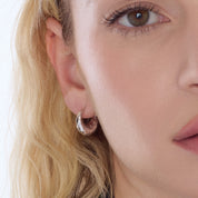 Kit Heath | Mirage Reflect Hinged Hoop Earrings