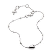 Kit Heath | Desire Kiss Mini Heart 7.5" Bracelet