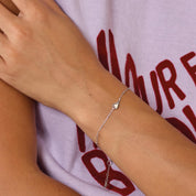 Kit Heath | Desire Kiss Mini Heart 7.5" Bracelet