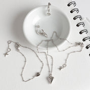 Kit Heath | Desire Kiss Mini Heart 7.5" Bracelet