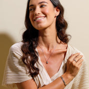 Kit Heath | Oceane Shell Wave Narrow Cuff Bangle