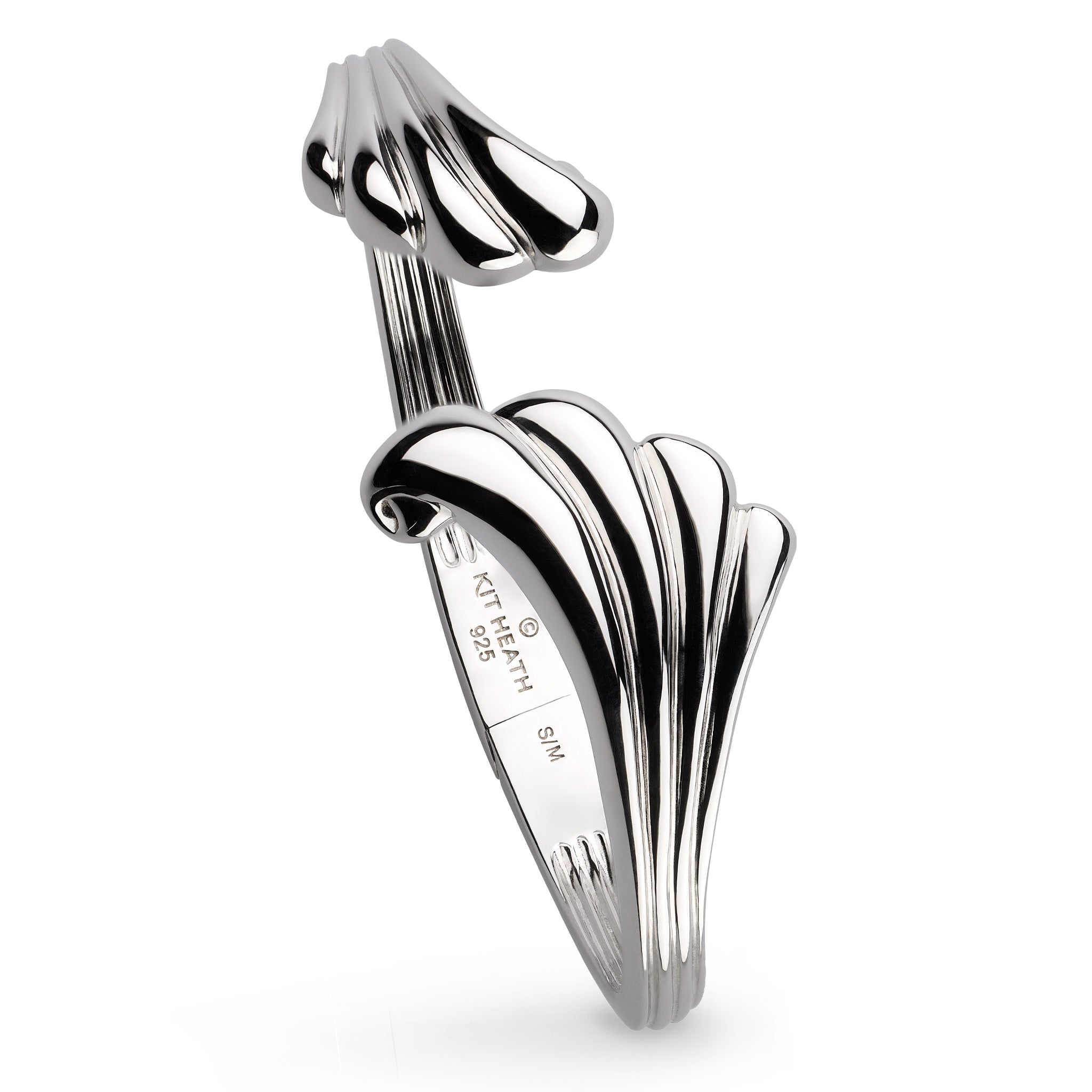 Kit Heath | Oceane Shell Echo Grande Hinged Bangle