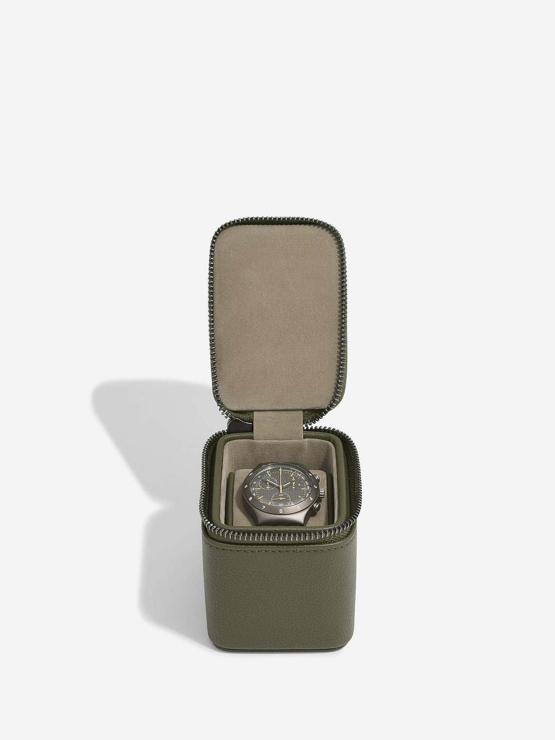 Stackers | Travel Watch Box - Olive Green