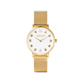 Coeur De Lion | Gold Plated Milanese Watch