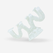 Sasstie | Hair Clip - Grand Wave Ice Turquoise