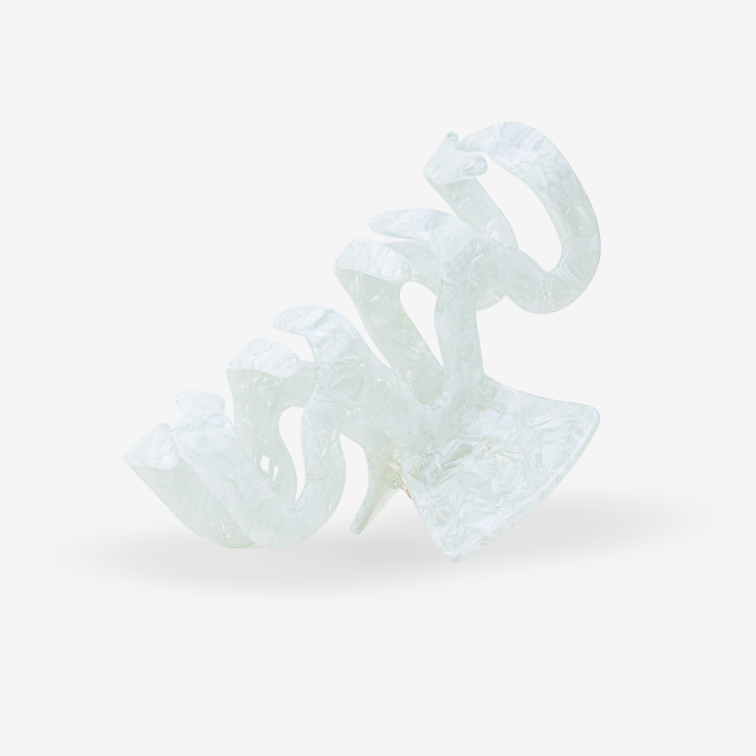 Sasstie | Hair Clip - Grand Wave Ice Turquoise