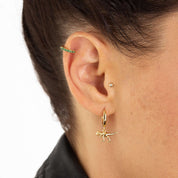 Scream Pretty |  T-Rex Dinosaur Hoop Earrings
