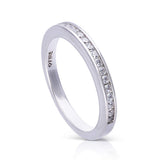 Diamonfire | Channel Half Set Eternity Ring