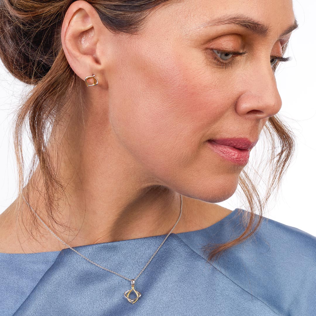 Kit Heath | Alicia Golden Mini 18" Necklace