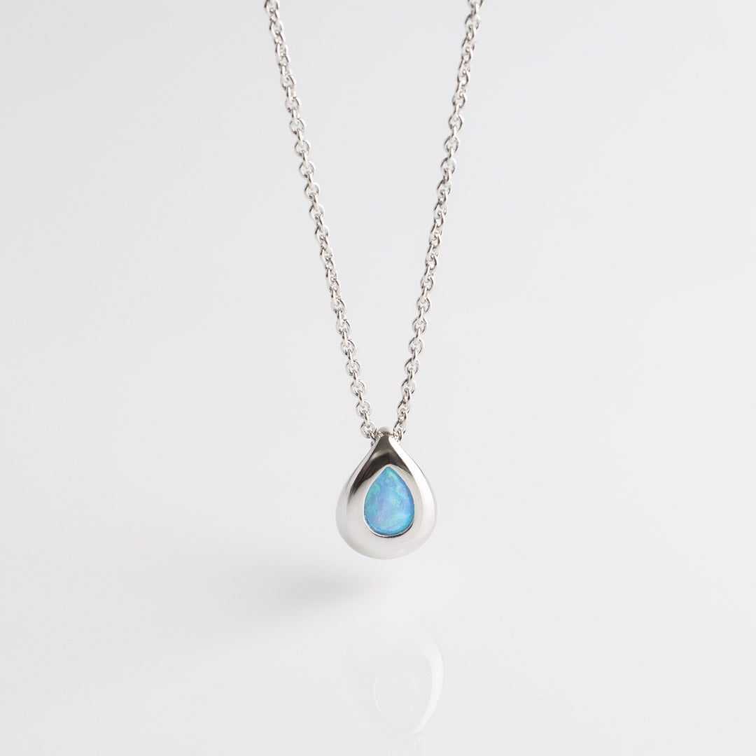 Kit Heath | Coast Pebble Blue Opal Necklace