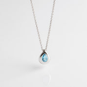 Kit Heath | Coast Pebble Swiss Blue Topaz Necklace