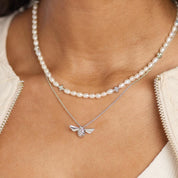 Kit Heath | Blossom Flyte Rice Pearl Beaded Necklace