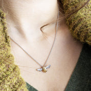 Kit Heath | Blossom Flyte Midi Honey Bee 18" Necklace