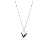 Kit Heath | Desire kiss Midi Heart 18" Necklace