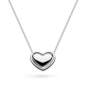 Kit Heath | Big Love Silver Heart Necklace