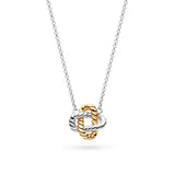 Kit Heath |  Marina Rope Knot Golden 18" Necklace
