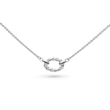 Kit Heath |  Marina Rope Twist Oval Mini 17" Necklet