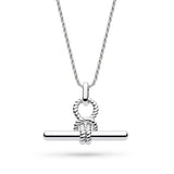 Kit Heath |  Marina Rope Knot T-Bar Grande 20" Necklace