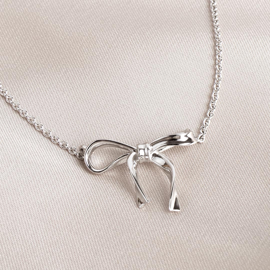 Kit Heath | Serenity Ribbon Bow 18" Necklet