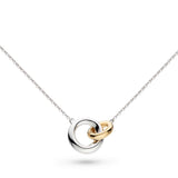 Kit Heath |  Bevel cirque Link Golden 18" Necklet