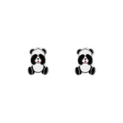 Penmans |  Cute Panda Silver studs
