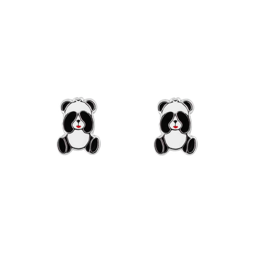 Penmans |  Cute Panda Silver studs