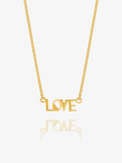 Rachel Jackson | Art Deco mini LOVE Necklace