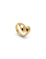 UNO de 50 | Corium Gold-Plated Double Drop Ring