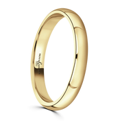 B&N Sleek Wedding Band 2.5mm