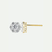 Creative Brilliance | Ava | 9ct Yellow Gold 1.00ct tw Lab Grown Diamond Earrings