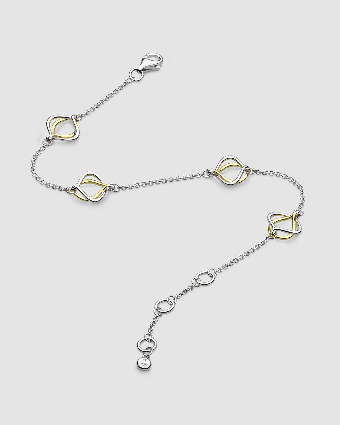 Kit Heath | Alicia Golden 7.5" Fine Station Bracelet