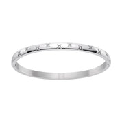 Bijoux De Mimi | Amelia Crystal Silver Star Bangle
