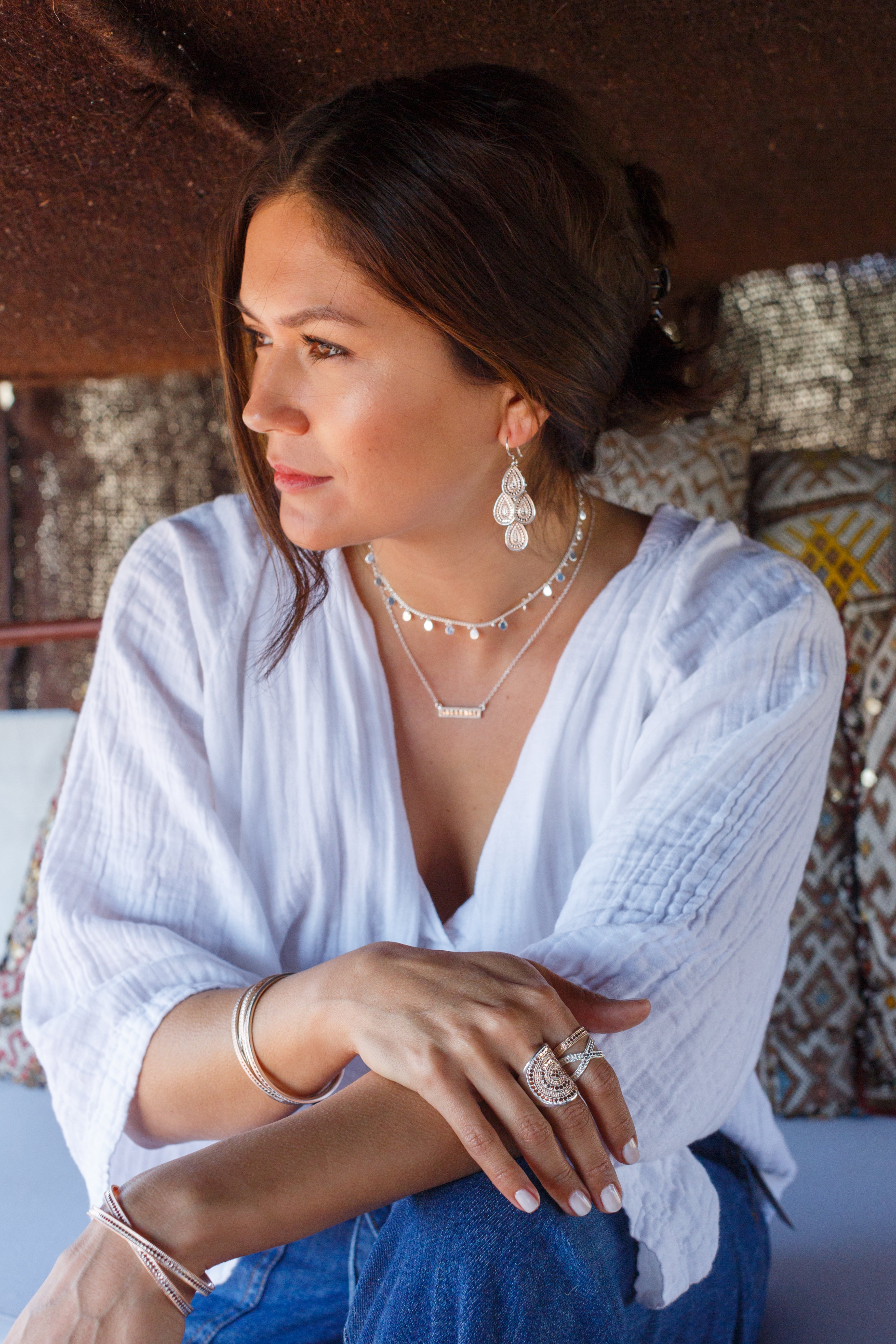 Anna Beck | Large Bar Necklace