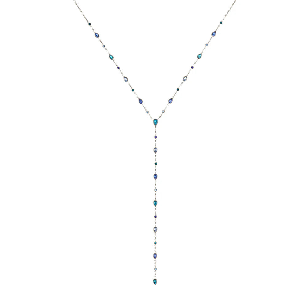 AramintaBlueSilverDropletNecklace.webp