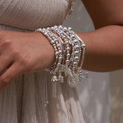 ChloBo |  Mini small Ball double angel wing Bracelet